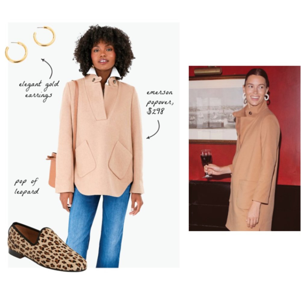 Tuckernuck | NEW Emerson Wool Equestrian Popover Jacket in Camel Size L - Picture 15 of 16